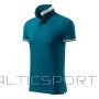 Polo shirt Malfini Collar Up M MLI-25693 petrol blue (L)