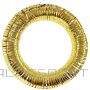 Detal DECORATIVE WREATH TIRE TIMER 30LED 40CM GOLD