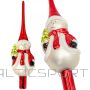 Koopman CHRISTMAS TREE TOP 28.5 CM SNOWMAN