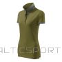 Malfini Collar Up polo shirt W MLI-257A3 avocado green (S)