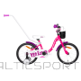 Детский велосипед TABOU Miss AL, 16'', розово-белый