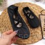 Inny Leather dance shoes with black elastic bands Jr Nazo (23)
