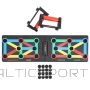 Atspiešanās rokturi, atspiešanās trenažieris /HMS PU12 MULTI PUSH UP BOARD