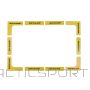 DUNLOP lines, yellow, 12 pcs