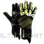 Football Masters FM Fenix Yellow S782929 Cimdi / Melna / 10