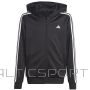 Adidas Džemperis TR-ES 3 Stripes Full-Zip Hoody Jr HY1102 / melns / 152 cm