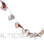 Edelman GARLAND LIGHTS 12 PCS BATTERY-OPERATED SANTA CLAUS ELVE WARM WHITE LUCA