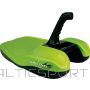 Snowshoes with handlebar NIJDAM Snowhoover 0260 plastic Lime/Black