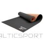 Yoga mat REEBOK RAYG-11060BKDD double sided black/desert dust