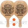 Beach tennis set WAIMEA 63BC Blanc/Black