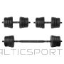 Spokey Pondus 30 dumbbell set, 2x 15 kg SPK-944225 (Czarny)
