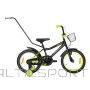 Bērnu velosipēds TABOU Rocket CS, 16'' melns/zaļš