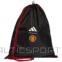 Adidas Сумка для обуви и одежды «Манчестер Юнайтед» IB4573 / черная