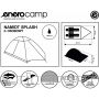 Enero Camp 2-PERSON SPLASH TENT WITH TROPIC