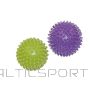 Toorx Massage balls AHF001 7,5cm 9cm 2pcs lime green/purple