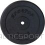 Enero Fit BLACK CAST IRON WEIGHT 20 KG diameter 26.5