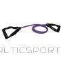Fitness tube SVELTUS with two handles, medium for professionals