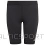 Spodenki adidas Techfit Aeroready Jr IA1212 / czarny / 140 cm