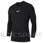 Nike sausais parks pirmais slānis AV2609 010 / Melna / L