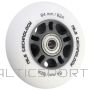 Nils Extreme PU 84x24 82A WHITE MAT (4 st.) + ABEC-9 (8 szt.) KOMPLEKTS
