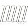 Terg S.a. TENT PINS PRO 8MM 23CM SET. 10PCS METAL