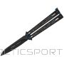WD Tokisu 02259 Balisong spilgti melns tērauda nazis (nav pieejams)