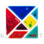 komplekts - Sensorā antistresa rotaļlieta -puzle /Squidgy Fidgets - Tangram Set