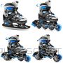 Inline skates Spokey Quattro 4in1 Jr 926655-926656 (38-41)