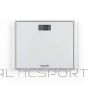 Salter 9207 WHCFEU12 Compact Glass Electronic Bathroom Scale, White
