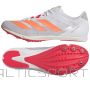 Adidas ADIZERO Distancestar JQ0627 / 36 2/3 / white spikes