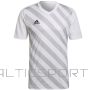 T-krekls Adidas Entrada 22 GFX JSY HF0129 / Balta / XL