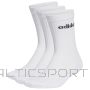Skarpety adidas Linear Crew Cushioned 3PP HT3455 / biały / 40-42