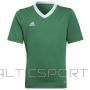 Adidas Футболка ENTRADA 22 JSY Y HI2126 / зеленая / 140 см
