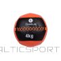 Wall ball SVELTUS 4kg D35cm Orange/Black suitable for throwing