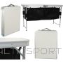 Enero Camp FOLDABLE TOURIST CAMPING TABLE 120x47x70/62/54CM WITH WARDROBE 33X30X36CM