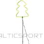 Edelman NEON CHRISTMAS TREE GREEN LED BATTERY-OPERATED 17x91CM LUCA