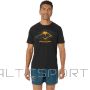 Asics Fujitrail logotipa SS Top M 2011C981-001 T-krekls (S)