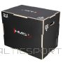 Crossfit Plyobox kastes PowerBox kaste pliometriskā kaste /HMS DSC02 MELNA PLIOMETRISKĀ KASTE