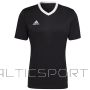 T-krekls Adidas Entrada 22 JSY Y HE1573 / Melna / L