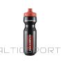 Rockbros 750 ml Bike Bottle - Transparent Black with Red Mouthpiece (Przezroczysty || Czerwony)