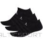 Adidas Cush Low 3PP DZ9385 zeķes / Melna / 40-42
