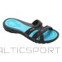 Slippers for ladies FASHY MAYFIELD 7659 52 42 black/turquoise