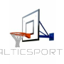 Pie sienas stiprināma basketbola konstrukcija