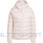 Adidas Essentials gaiša dūnu jaka ar kapuci W IX8931 (L)