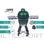 Ceramic barbecue KAMADO TasteLab 18'' Green with accessories