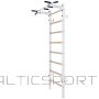 Benchk WOODEN AND METAL GYMNASTIC LADDER WITH A BAR 221W