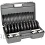 Hanteles čuguna 15 kg (2x7,5 kg) koferis Enero Fit