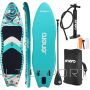 SET - SUP BOARD 140KG INFLATABLE ENERO 320x91x15CM SEA (-)