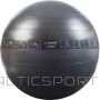 Vingrošanas bumba fitness 75 cm melna Pure 2 Improve