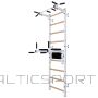 Benchk GYMNASTIC LADDER WITH BAR AND RAIL FOR EXERCISES 312W